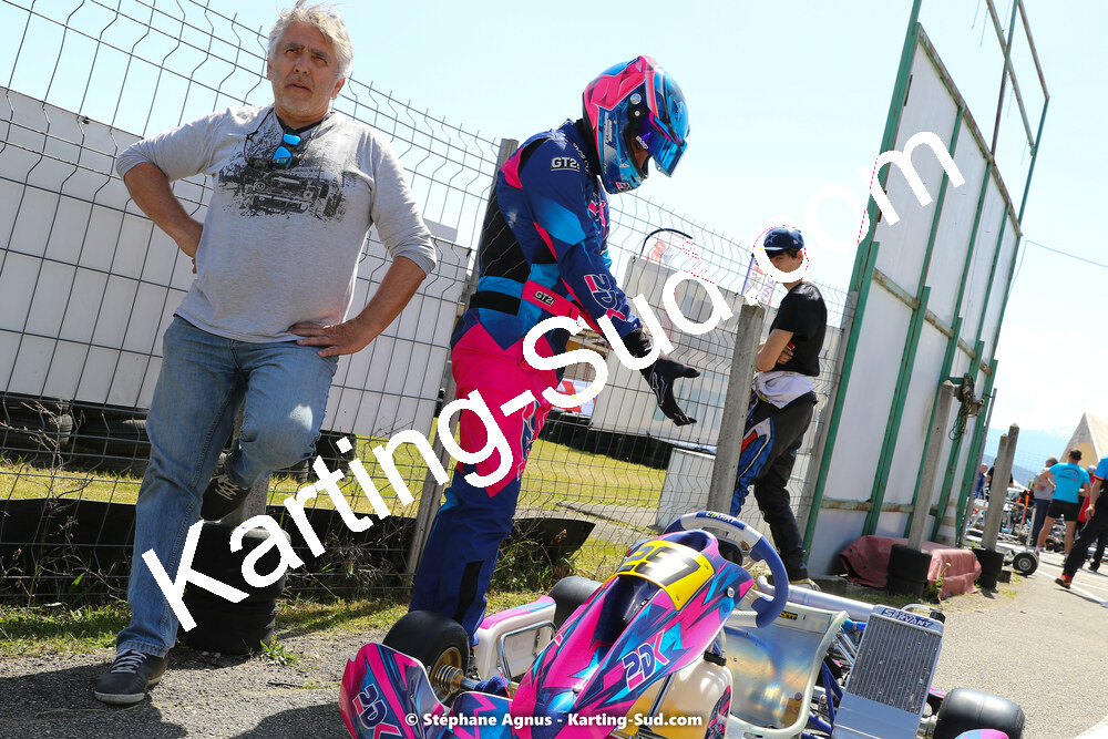 16 & 17/04/2022 : 3ème manche du Championnat du Sud 2022 au circuit d’Aigues-Vives (photos Stéphane Agnus) 2022 — karting