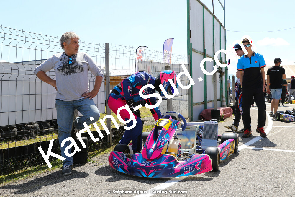 16 & 17/04/2022 : 3ème manche du Championnat du Sud 2022 au circuit d’Aigues-Vives (photos Stéphane Agnus) 2022 — karting