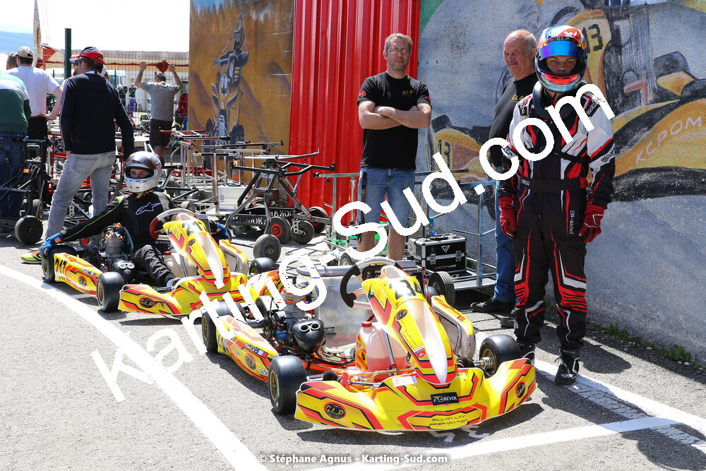16 & 17/04/2022 : 3ème manche du Championnat du Sud 2022 au circuit d’Aigues-Vives (photos Stéphane Agnus) 2022 — karting