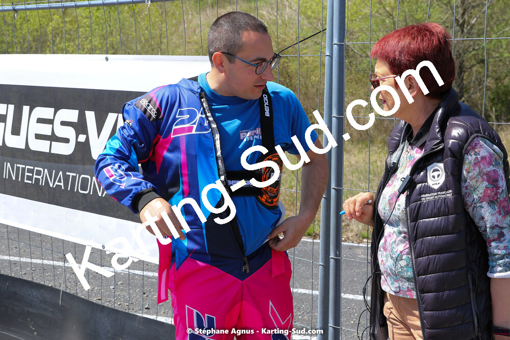 16 & 17/04/2022 : 3ème manche du Championnat du Sud 2022 au circuit d’Aigues-Vives (photos Stéphane Agnus) 2022 — karting