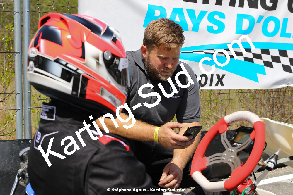16 & 17/04/2022 : 3ème manche du Championnat du Sud 2022 au circuit d’Aigues-Vives (photos Stéphane Agnus) 2022 — karting