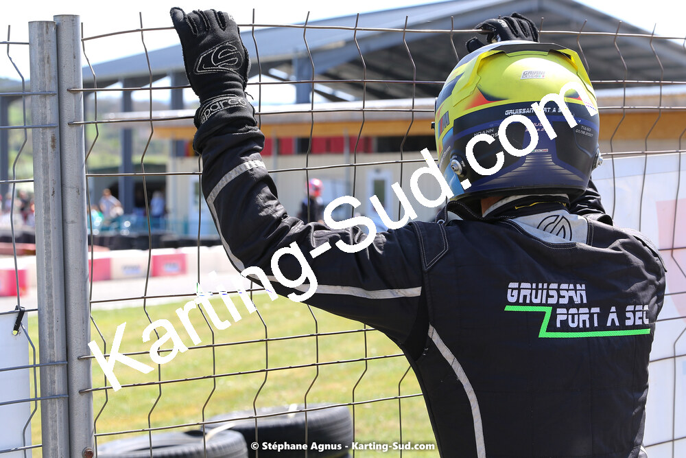 16 & 17/04/2022 : 3ème manche du Championnat du Sud 2022 au circuit d’Aigues-Vives (photos Stéphane Agnus) 2022 — karting