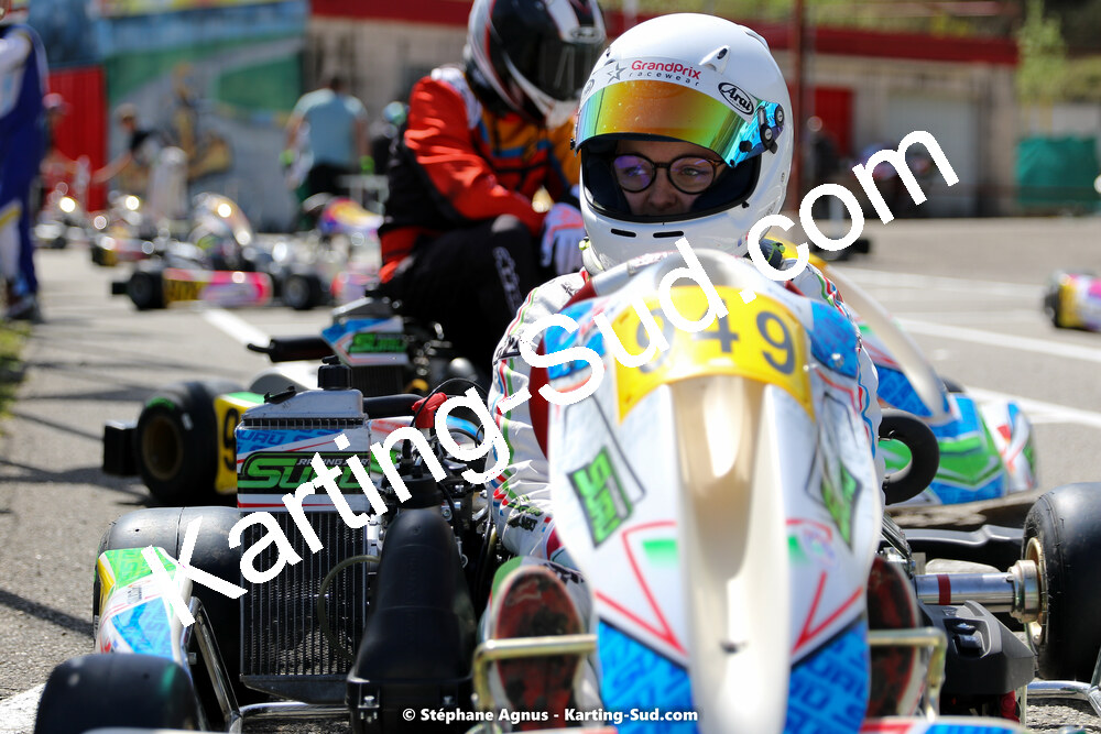 16 & 17/04/2022 : 3ème manche du Championnat du Sud 2022 au circuit d’Aigues-Vives (photos Stéphane Agnus) 2022 — karting