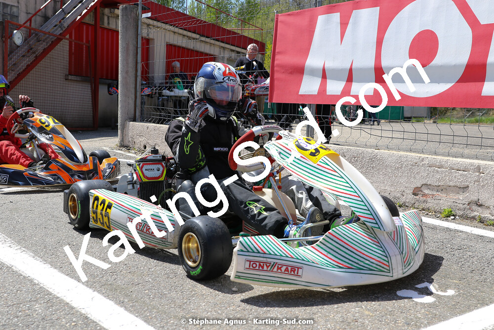 16 & 17/04/2022 : 3ème manche du Championnat du Sud 2022 au circuit d’Aigues-Vives (photos Stéphane Agnus) 2022 — karting