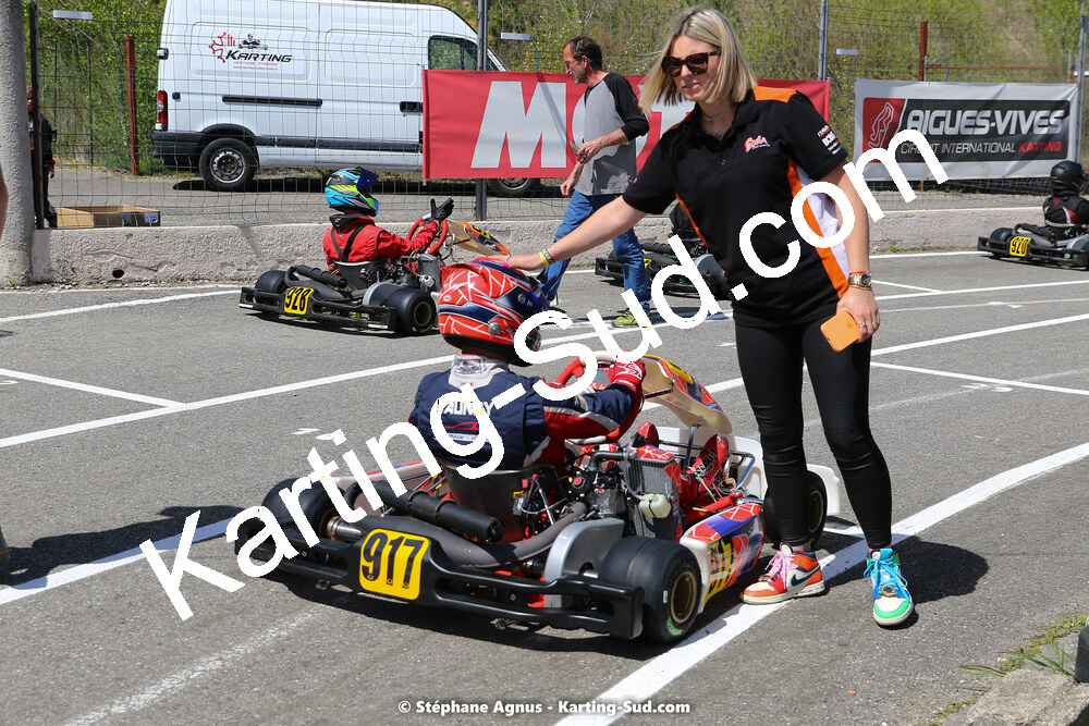 16 & 17/04/2022 : 3ème manche du Championnat du Sud 2022 au circuit d’Aigues-Vives (photos Stéphane Agnus) 2022 — karting