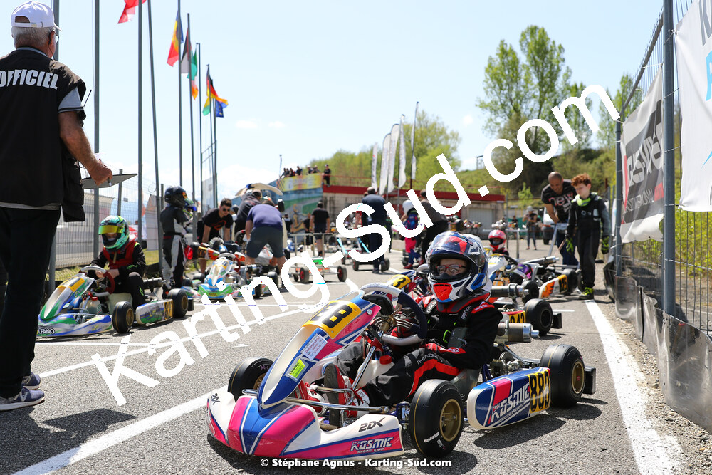 16 & 17/04/2022 : 3ème manche du Championnat du Sud 2022 au circuit d’Aigues-Vives (photos Stéphane Agnus) 2022 — karting
