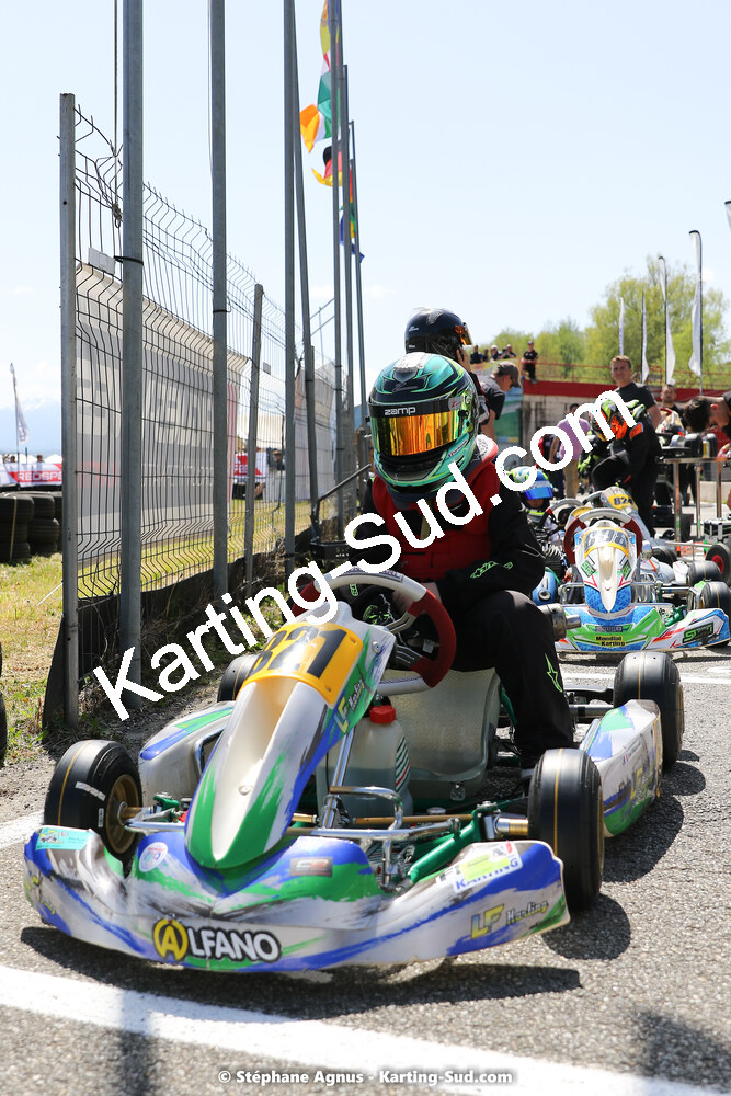 16 & 17/04/2022 : 3ème manche du Championnat du Sud 2022 au circuit d’Aigues-Vives (photos Stéphane Agnus) 2022 — karting