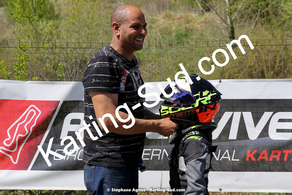 16 & 17/04/2022 : 3ème manche du Championnat du Sud 2022 au circuit d’Aigues-Vives (photos Stéphane Agnus) 2022 — karting