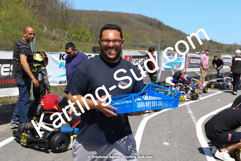 16 & 17/04/2022 : 3ème manche du Championnat du Sud 2022 au circuit d’Aigues-Vives (photos Stéphane Agnus) 2022 — karting
