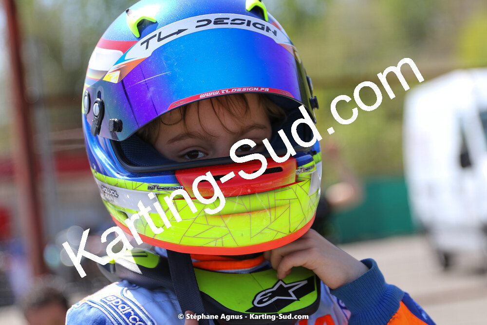 16 & 17/04/2022 : 3ème manche du Championnat du Sud 2022 au circuit d’Aigues-Vives (photos Stéphane Agnus) 2022 — karting