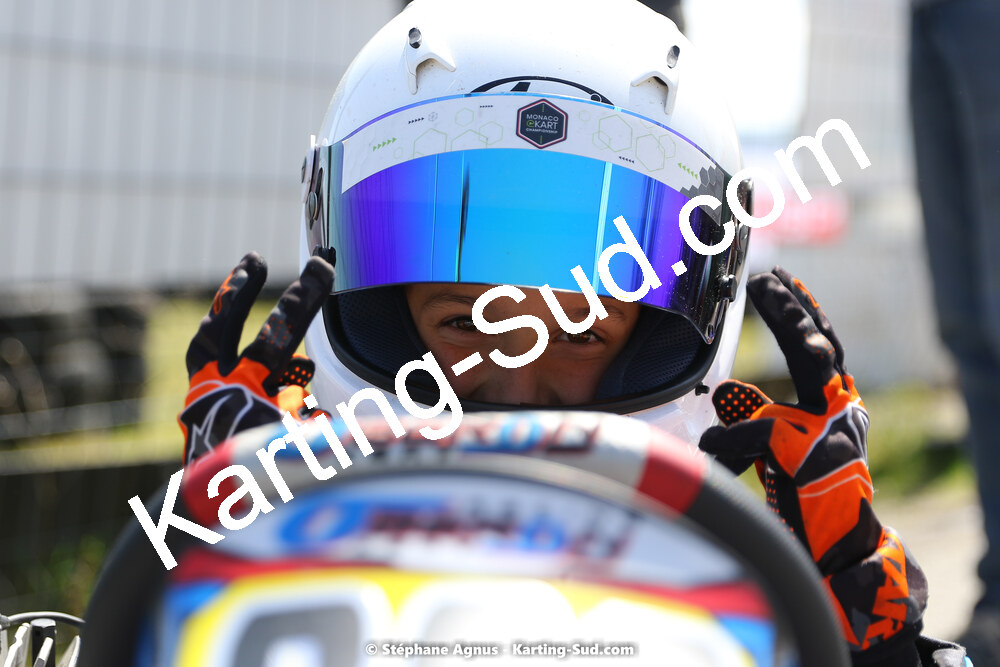 16 & 17/04/2022 : 3ème manche du Championnat du Sud 2022 au circuit d’Aigues-Vives (photos Stéphane Agnus) 2022 — karting
