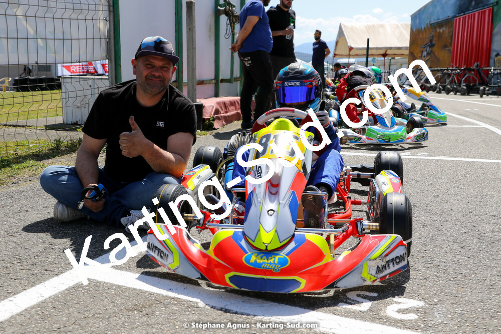 16 & 17/04/2022 : 3ème manche du Championnat du Sud 2022 au circuit d’Aigues-Vives (photos Stéphane Agnus) 2022 — karting
