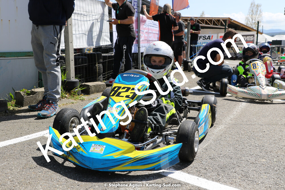 16 & 17/04/2022 : 3ème manche du Championnat du Sud 2022 au circuit d’Aigues-Vives (photos Stéphane Agnus) 2022 — karting