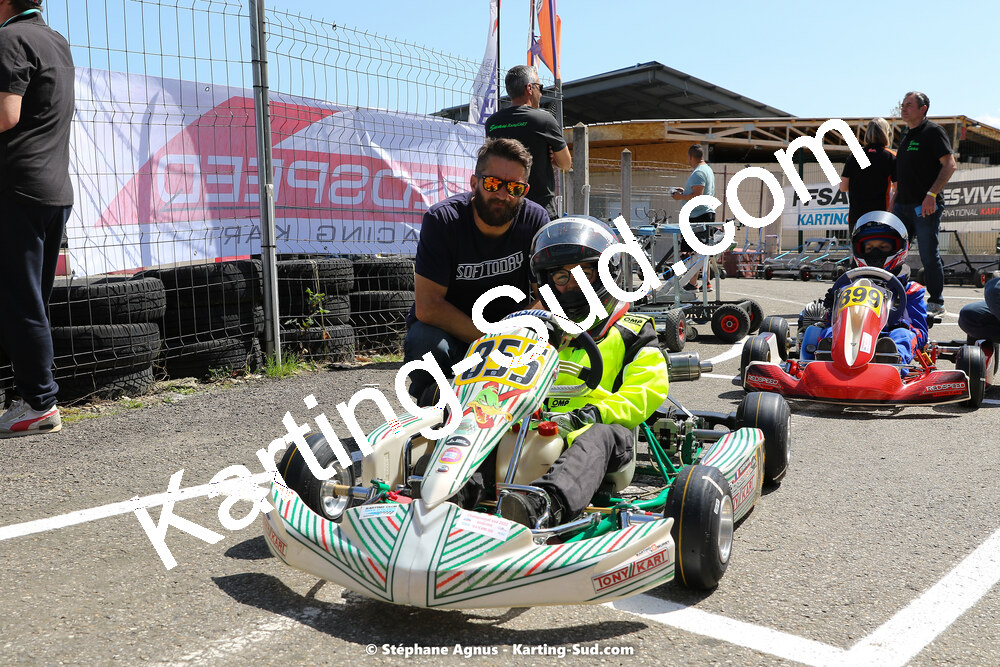 16 & 17/04/2022 : 3ème manche du Championnat du Sud 2022 au circuit d’Aigues-Vives (photos Stéphane Agnus) 2022 — karting