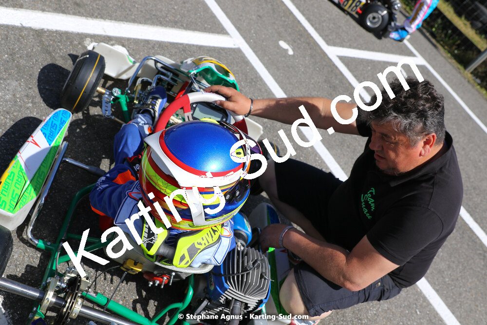 16 & 17/04/2022 : 3ème manche du Championnat du Sud 2022 au circuit d’Aigues-Vives (photos Stéphane Agnus) 2022 — karting