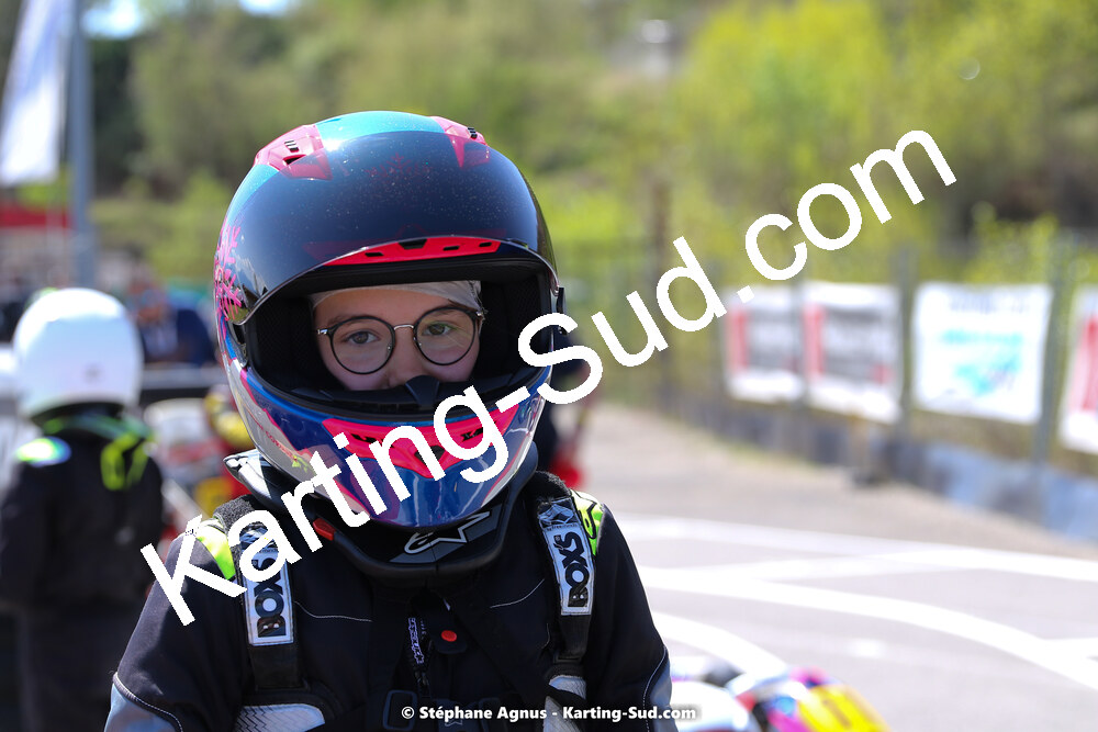 16 & 17/04/2022 : 3ème manche du Championnat du Sud 2022 au circuit d’Aigues-Vives (photos Stéphane Agnus) 2022 — karting