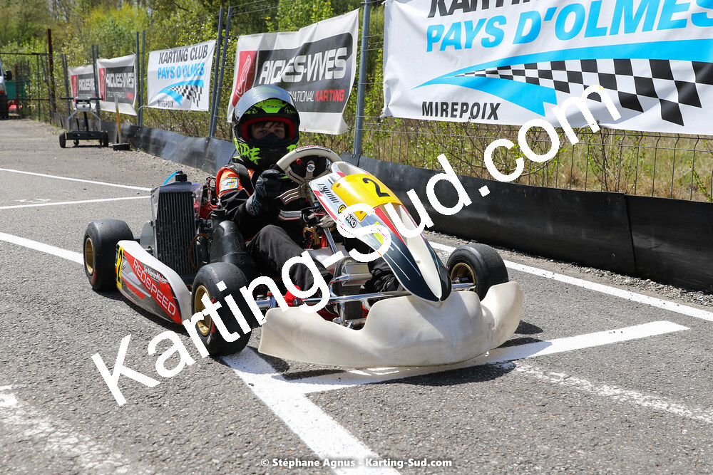 16 & 17/04/2022 : 3ème manche du Championnat du Sud 2022 au circuit d’Aigues-Vives (photos Stéphane Agnus) 2022 — karting