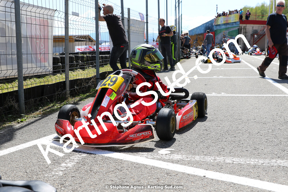 16 & 17/04/2022 : 3ème manche du Championnat du Sud 2022 au circuit d’Aigues-Vives (photos Stéphane Agnus) 2022 — karting