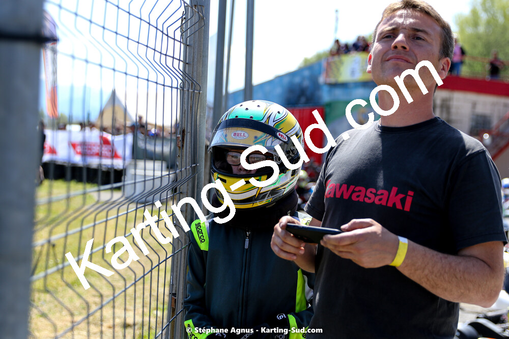 16 & 17/04/2022 : 3ème manche du Championnat du Sud 2022 au circuit d’Aigues-Vives (photos Stéphane Agnus) 2022 — karting