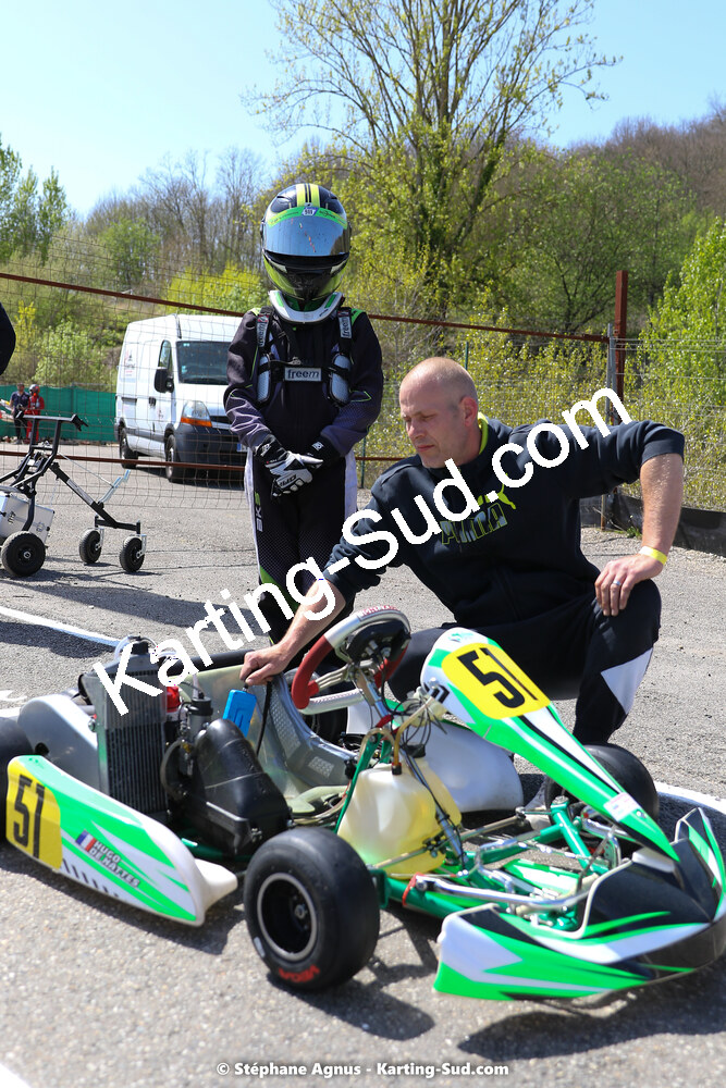 16 & 17/04/2022 : 3ème manche du Championnat du Sud 2022 au circuit d’Aigues-Vives (photos Stéphane Agnus) 2022 — karting