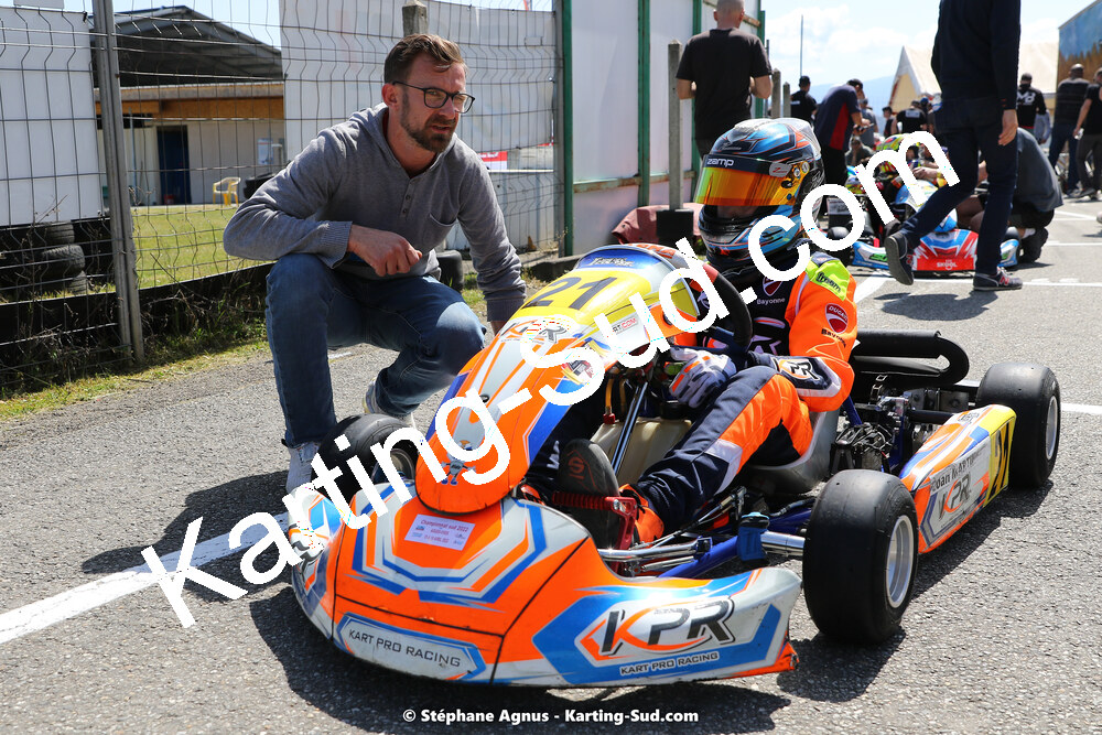 16 & 17/04/2022 : 3ème manche du Championnat du Sud 2022 au circuit d’Aigues-Vives (photos Stéphane Agnus) 2022 — karting