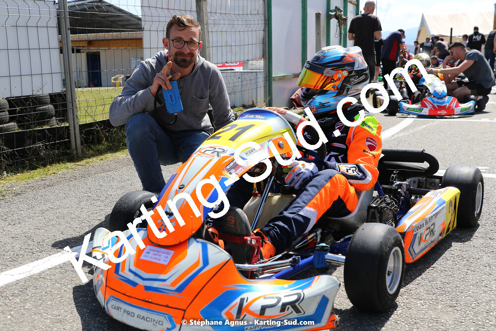16 & 17/04/2022 : 3ème manche du Championnat du Sud 2022 au circuit d’Aigues-Vives (photos Stéphane Agnus) 2022 — karting