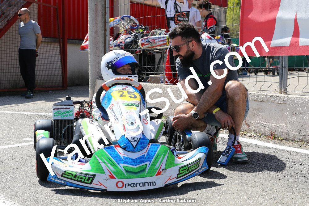16 & 17/04/2022 : 3ème manche du Championnat du Sud 2022 au circuit d’Aigues-Vives (photos Stéphane Agnus) 2022 — karting
