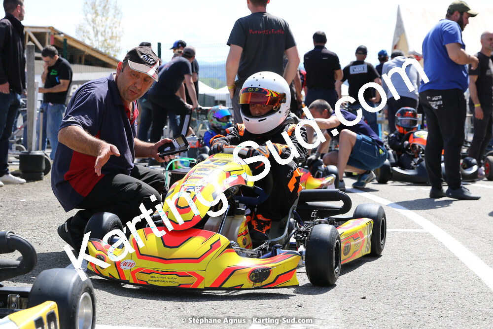 16 & 17/04/2022 : 3ème manche du Championnat du Sud 2022 au circuit d’Aigues-Vives (photos Stéphane Agnus) 2022 — karting