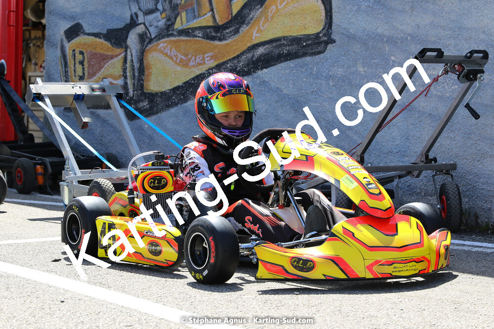 16 & 17/04/2022 : 3ème manche du Championnat du Sud 2022 au circuit d’Aigues-Vives (photos Stéphane Agnus) 2022 — karting