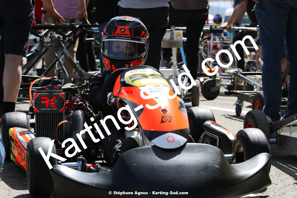 16 & 17/04/2022 : 3ème manche du Championnat du Sud 2022 au circuit d’Aigues-Vives (photos Stéphane Agnus) 2022 — karting