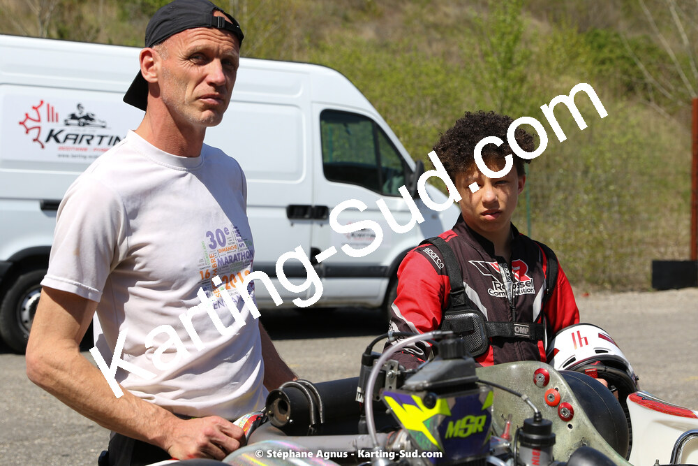 16 & 17/04/2022 : 3ème manche du Championnat du Sud 2022 au circuit d’Aigues-Vives (photos Stéphane Agnus) 2022 — karting