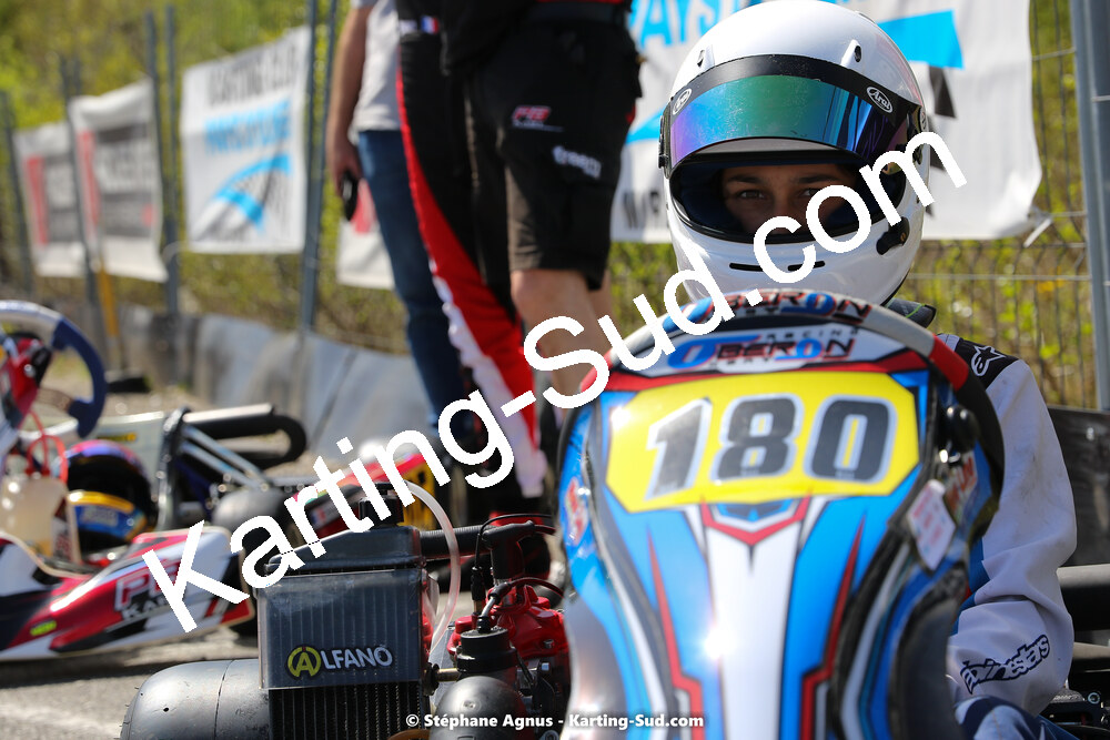 16 & 17/04/2022 : 3ème manche du Championnat du Sud 2022 au circuit d’Aigues-Vives (photos Stéphane Agnus) 2022 — karting