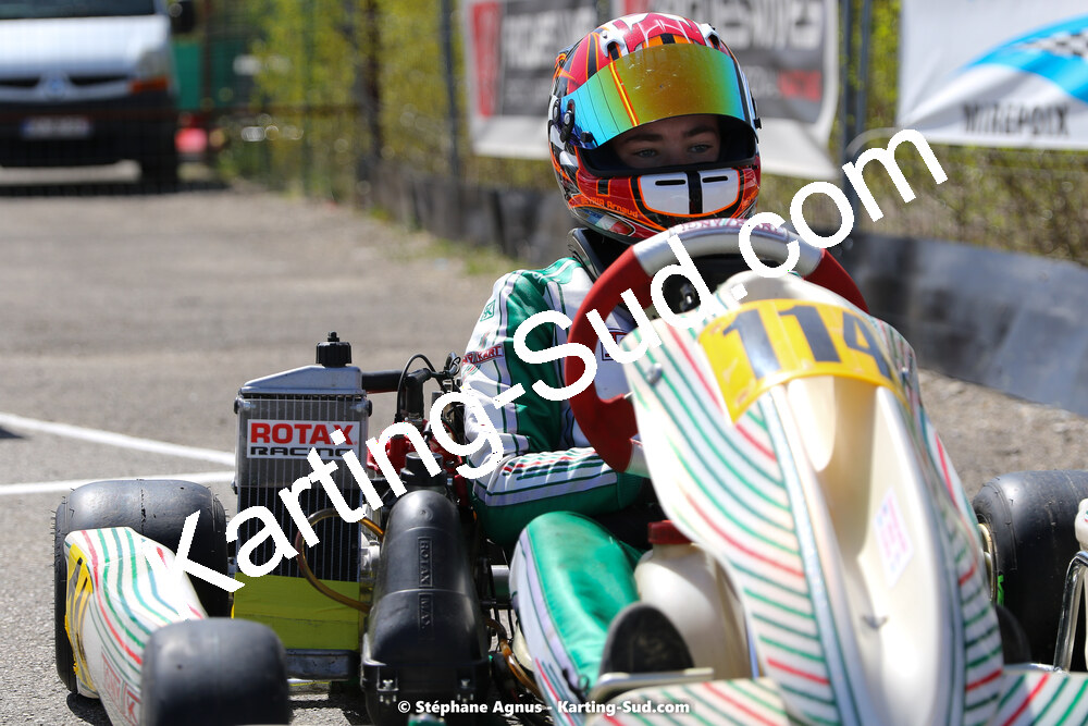 16 & 17/04/2022 : 3ème manche du Championnat du Sud 2022 au circuit d’Aigues-Vives (photos Stéphane Agnus) 2022 — karting