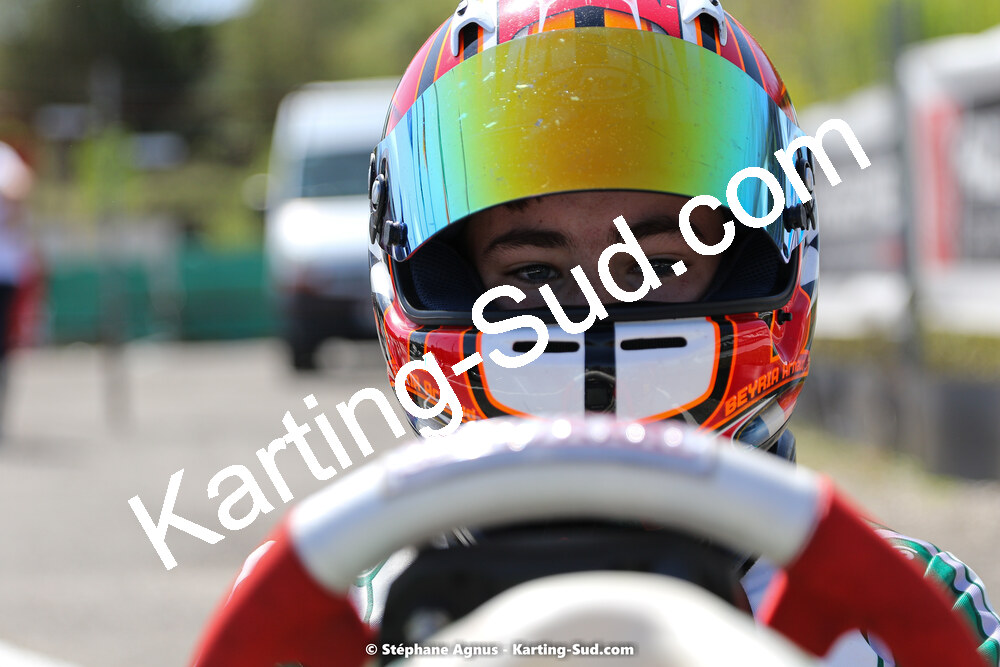 16 & 17/04/2022 : 3ème manche du Championnat du Sud 2022 au circuit d’Aigues-Vives (photos Stéphane Agnus) 2022 — karting