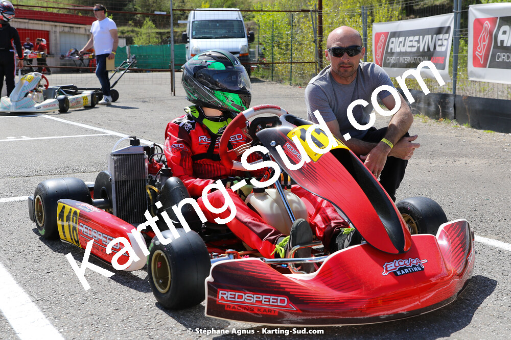 16 & 17/04/2022 : 3ème manche du Championnat du Sud 2022 au circuit d’Aigues-Vives (photos Stéphane Agnus) 2022 — karting