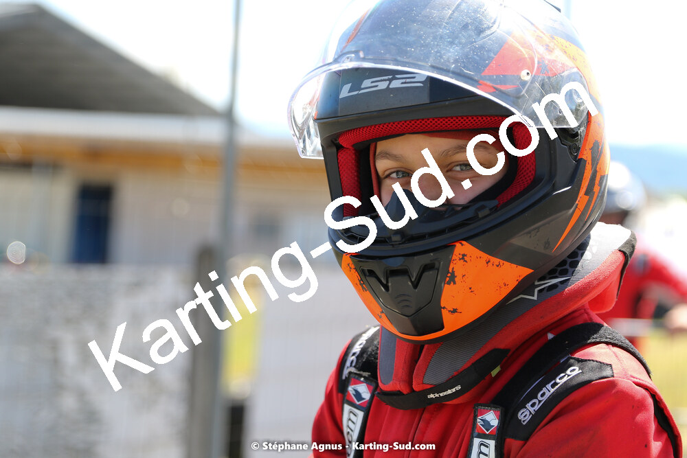 16 & 17/04/2022 : 3ème manche du Championnat du Sud 2022 au circuit d’Aigues-Vives (photos Stéphane Agnus) 2022 — karting