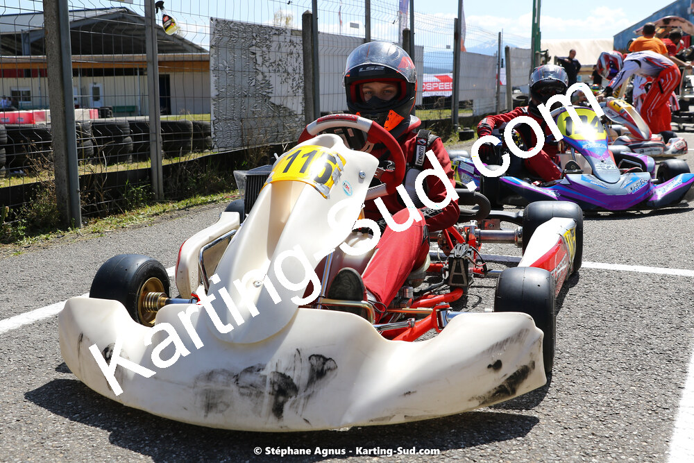 16 & 17/04/2022 : 3ème manche du Championnat du Sud 2022 au circuit d’Aigues-Vives (photos Stéphane Agnus) 2022 — karting