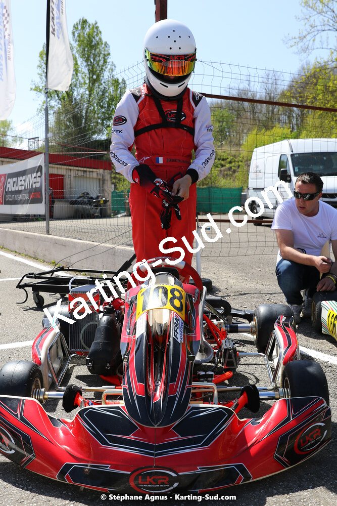 16 & 17/04/2022 : 3ème manche du Championnat du Sud 2022 au circuit d’Aigues-Vives (photos Stéphane Agnus) 2022 — karting