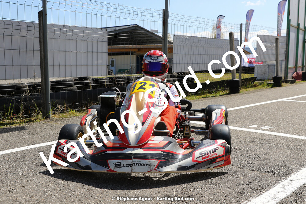 16 & 17/04/2022 : 3ème manche du Championnat du Sud 2022 au circuit d’Aigues-Vives (photos Stéphane Agnus) 2022 — karting