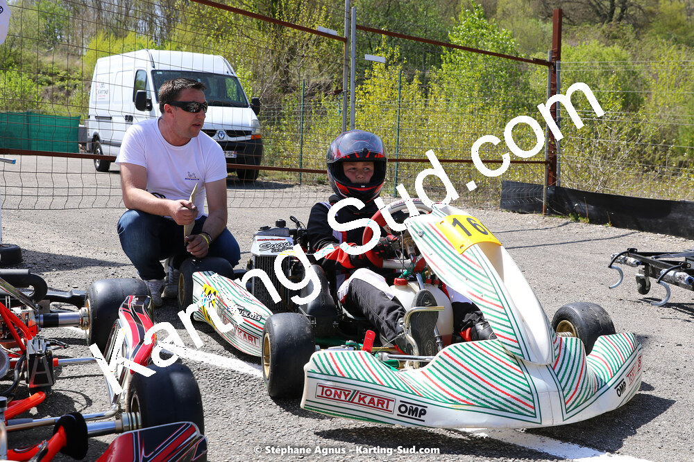 16 & 17/04/2022 : 3ème manche du Championnat du Sud 2022 au circuit d’Aigues-Vives (photos Stéphane Agnus) 2022 — karting