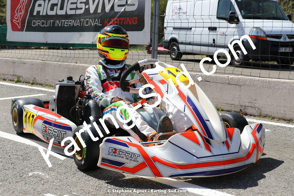 16 & 17/04/2022 : 3ème manche du Championnat du Sud 2022 au circuit d’Aigues-Vives (photos Stéphane Agnus) 2022 — karting