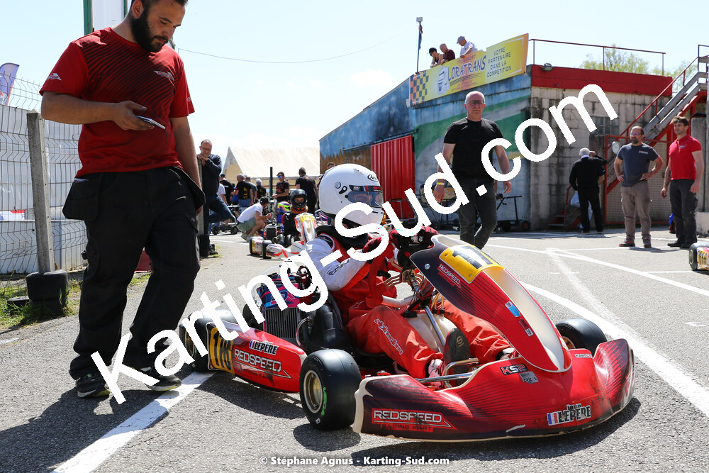 16 & 17/04/2022 : 3ème manche du Championnat du Sud 2022 au circuit d’Aigues-Vives (photos Stéphane Agnus) 2022 — karting