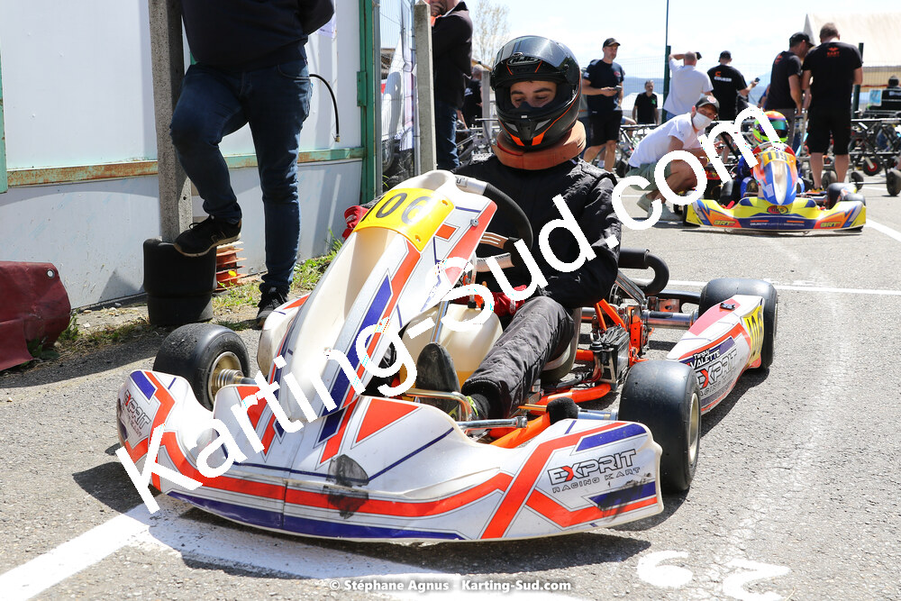16 & 17/04/2022 : 3ème manche du Championnat du Sud 2022 au circuit d’Aigues-Vives (photos Stéphane Agnus) 2022 — karting