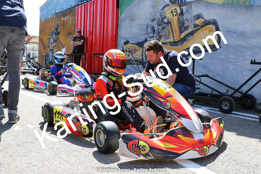 16 & 17/04/2022 : 3ème manche du Championnat du Sud 2022 au circuit d’Aigues-Vives (photos Stéphane Agnus) 2022 — karting