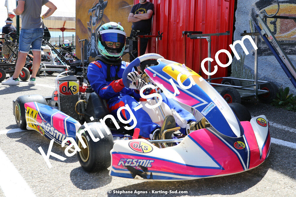 16 & 17/04/2022 : 3ème manche du Championnat du Sud 2022 au circuit d’Aigues-Vives (photos Stéphane Agnus) 2022 — karting