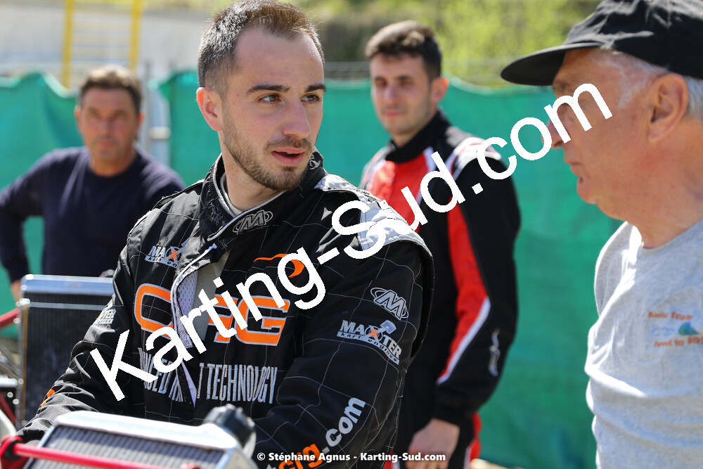 16 & 17/04/2022 : 3ème manche du Championnat du Sud 2022 au circuit d’Aigues-Vives (photos Stéphane Agnus) 2022 — karting