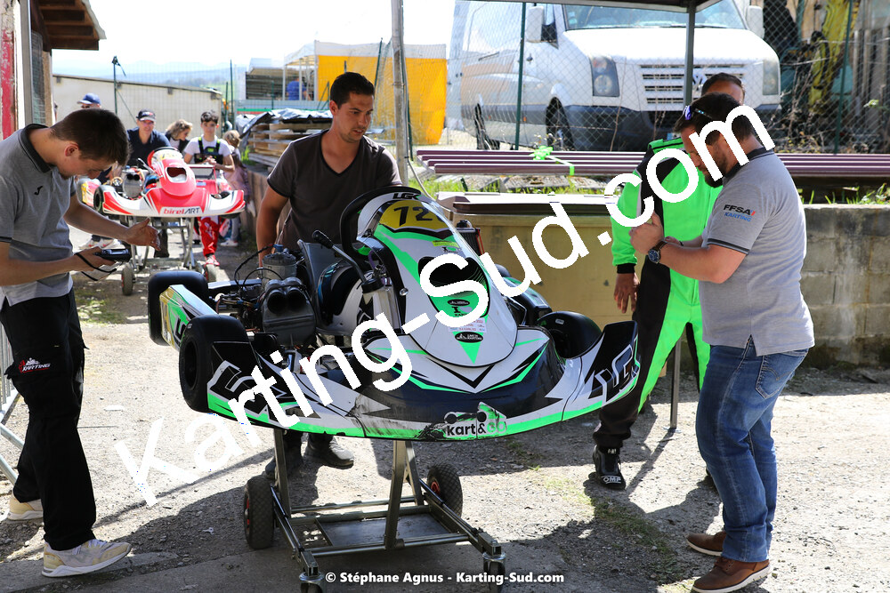 16 & 17/04/2022 : 3ème manche du Championnat du Sud 2022 au circuit d’Aigues-Vives (photos Stéphane Agnus) 2022 — karting