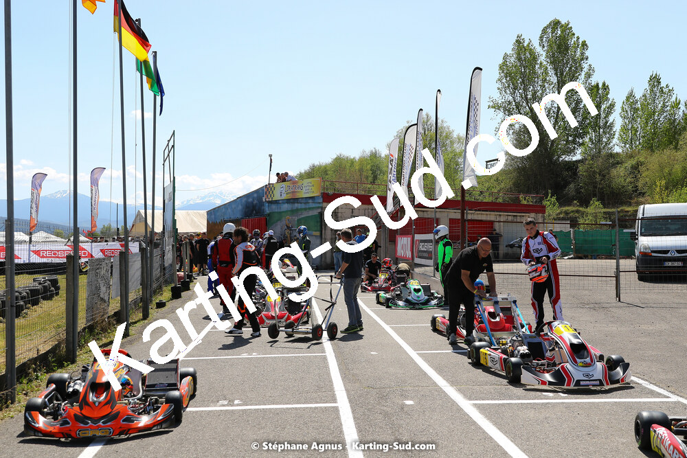 16 & 17/04/2022 : 3ème manche du Championnat du Sud 2022 au circuit d’Aigues-Vives (photos Stéphane Agnus) 2022 — karting