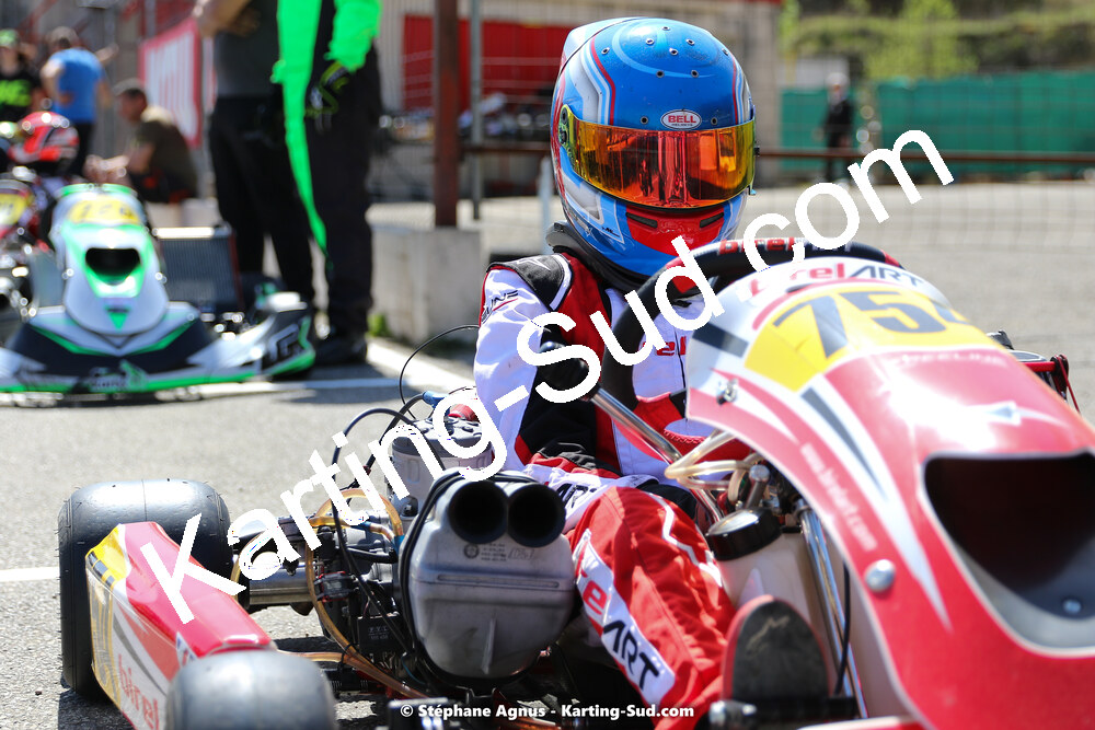 16 & 17/04/2022 : 3ème manche du Championnat du Sud 2022 au circuit d’Aigues-Vives (photos Stéphane Agnus) 2022 — karting