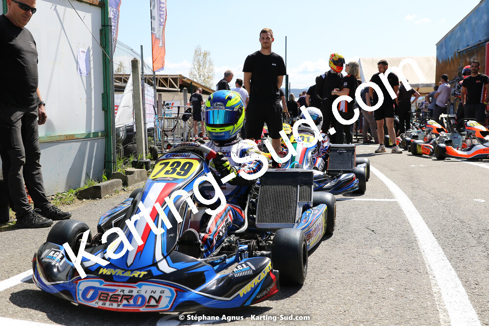 16 & 17/04/2022 : 3ème manche du Championnat du Sud 2022 au circuit d’Aigues-Vives (photos Stéphane Agnus) 2022 — karting